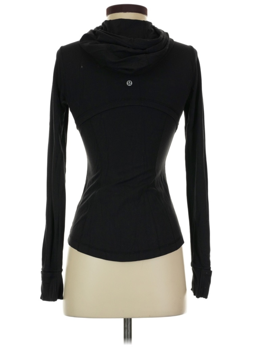 lululemon athletica Define Hooded Black Fitted Zip-Up Jacket - Picture 3 of 7